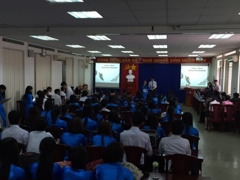 Mr. Nurul Munirah and his student visit University of Social Science