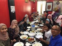 Miss Azlinda and group