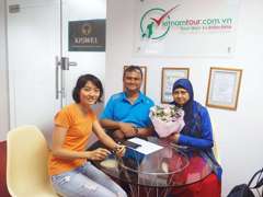 Mr. Hadri and his wife
