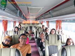 Miss Liyna with her company