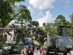 Miss Fathin with her group from Malaysia 